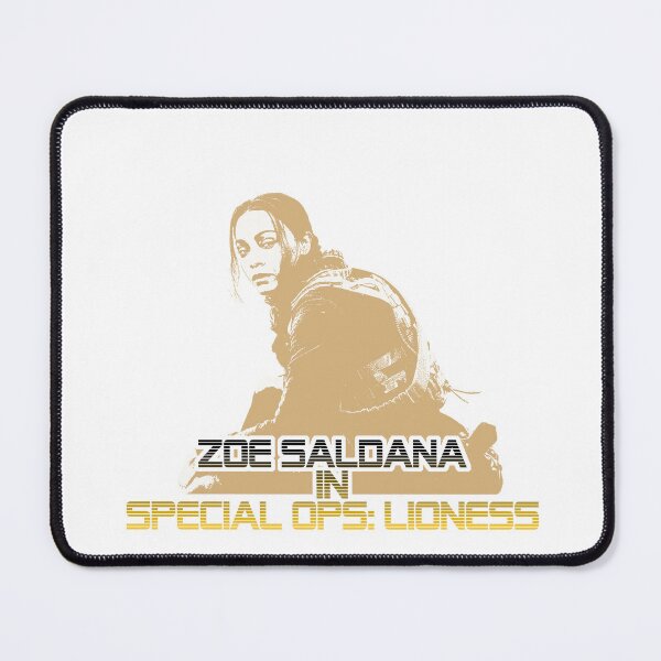 Item preview, Zoe Saldana in Special Ops: Lioness graphic design by ironpalette designed and sold by ironpalette.