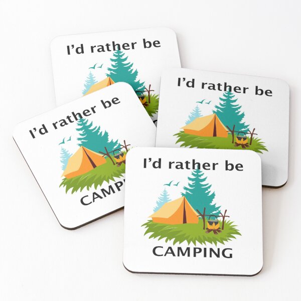 Item preview, I'd rather be camping designed and sold by FranWest.