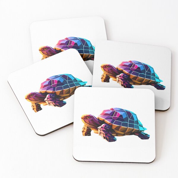 Item preview, Tornasol Color Geometric Realistic Turtle designed and sold by MinimalistHaven.