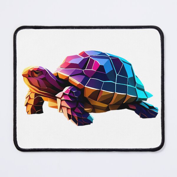 Item preview, Tornasol Color Geometric Realistic Turtle designed and sold by MinimalistHaven.