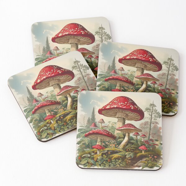 Item preview, Toadstools designed and sold by LadybellVintage.