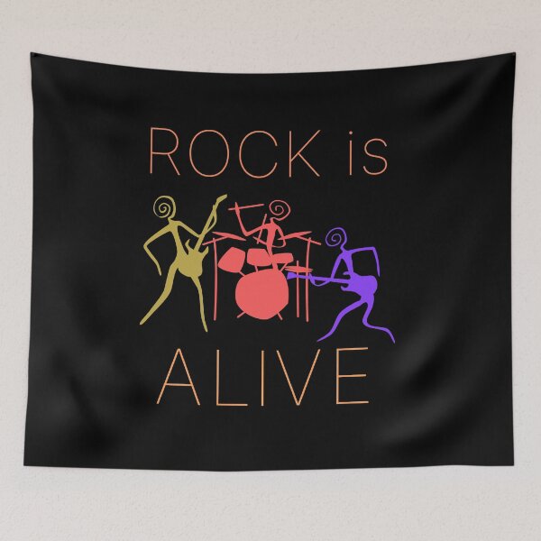 Item preview, Petroglyph Rock is Alive Band designed and sold by GAEDesigns.