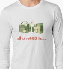 all u need is... Long Sleeve T-Shirt