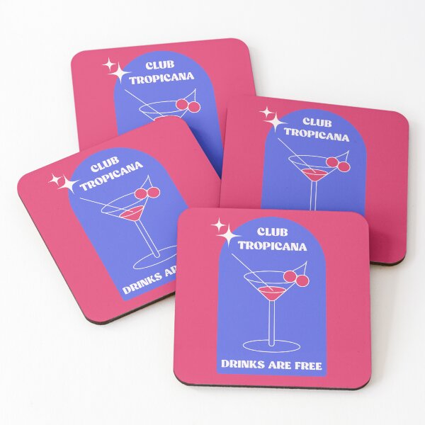 Item preview, Club Tropicana Drinks Are Free designed and sold by atxevi.