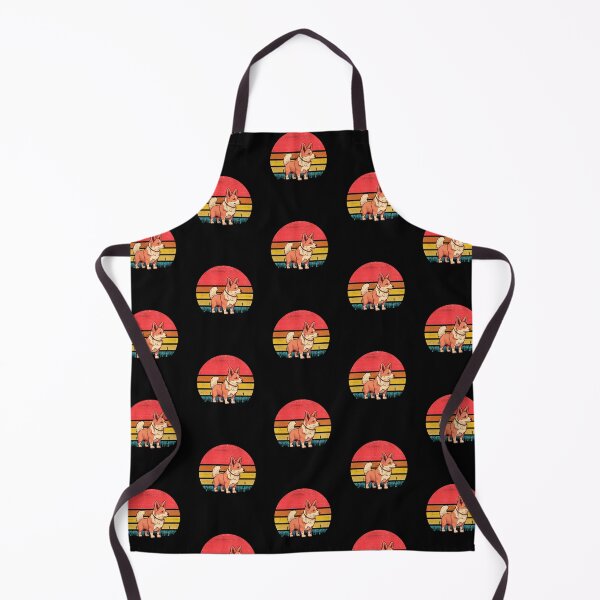 Item preview, Clear Red Corgi Vintage Retro Sunset designed and sold by rafaeltto.