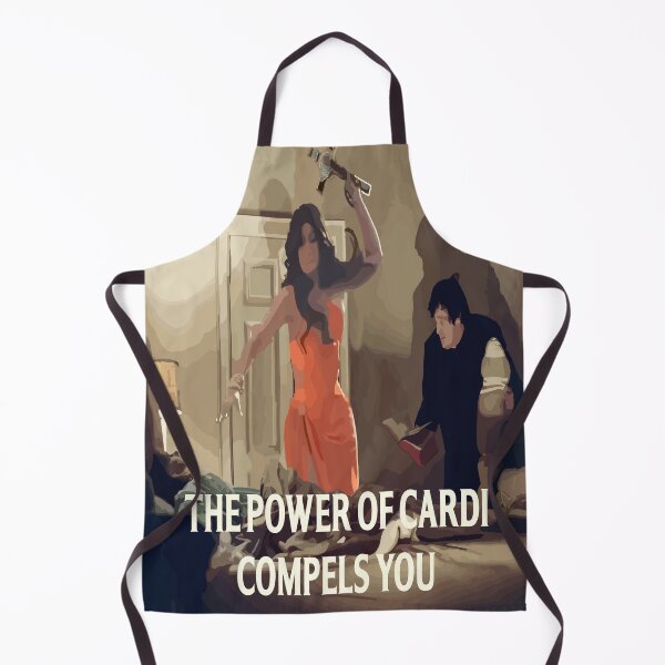 Item preview, Powerful Cardi B Tribute T-Shirt - The Power of Cardi B Compels You designed and sold by Bloodaxe.