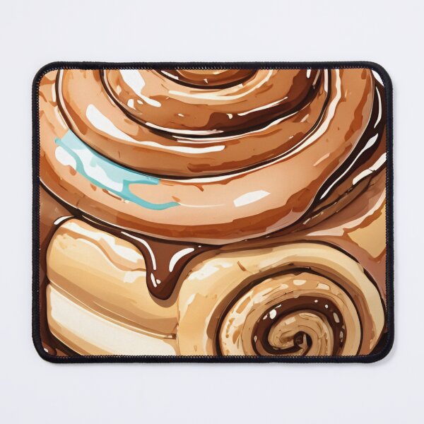 Item preview, chocolate cinnamon bun designed and sold by Abdalla Hussein.