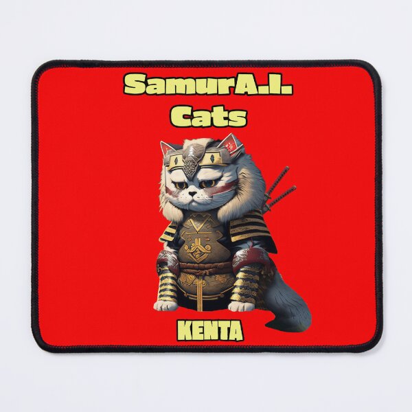 Item preview, "SamurA.I. Cats" Kenta designed and sold by ToxicHoney.