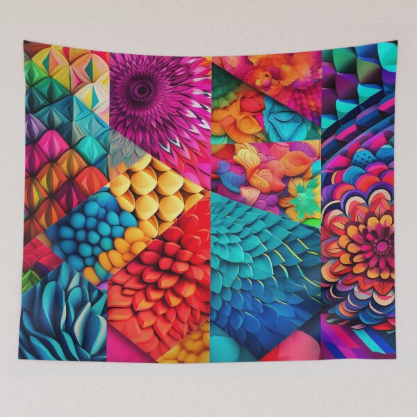 Item preview, Kaleidoscope of Emotions: A Visual Feast of Colors and Shapes designed and sold by artyfull.