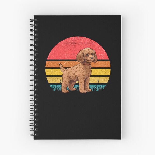 Item preview, Cockapoo Vintage Retro Sunset designed and sold by rafaeltto.