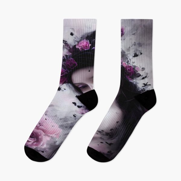 Item preview, Violet a Surreal Portrait designed and sold by @adorcharm Modern & Classic AI Art.