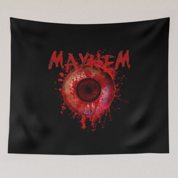 Item preview, MAYHEM! designed and sold by Mas Rudos Masks.