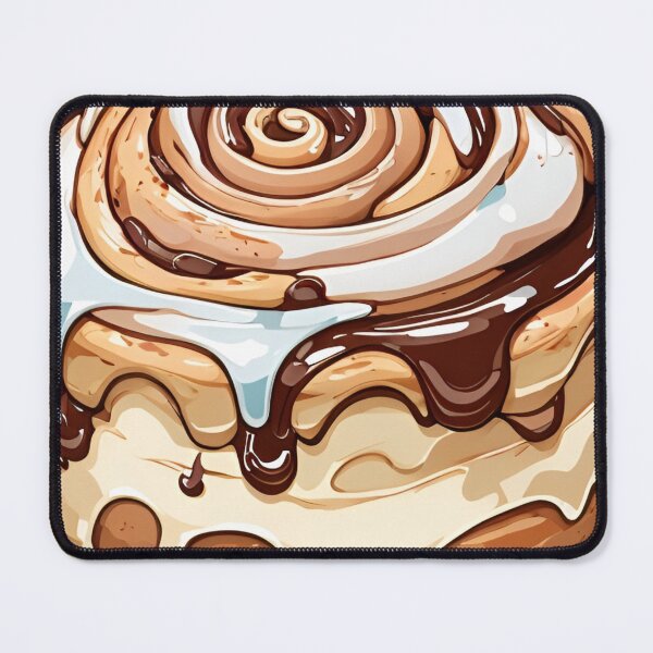 Item preview, chocolate cinnamon bun designed and sold by Abdalla Hussein.