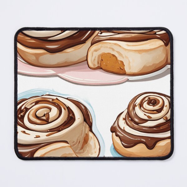 Item preview, chocolate cinnamon bun designed and sold by Abdalla Hussein.
