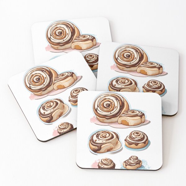 Item preview, chocolate cinnamon bun designed and sold by Abdalla Hussein.