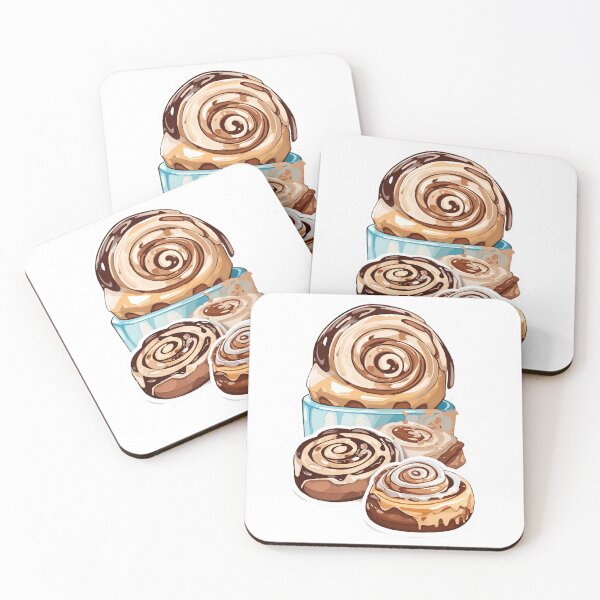 Item preview, chocolate cinnamon bun designed and sold by Abdalla Hussein.