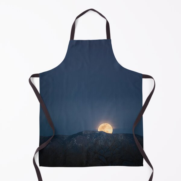 Item preview, Full Pink Moon peaking over mountains designed and sold by LensMedia.