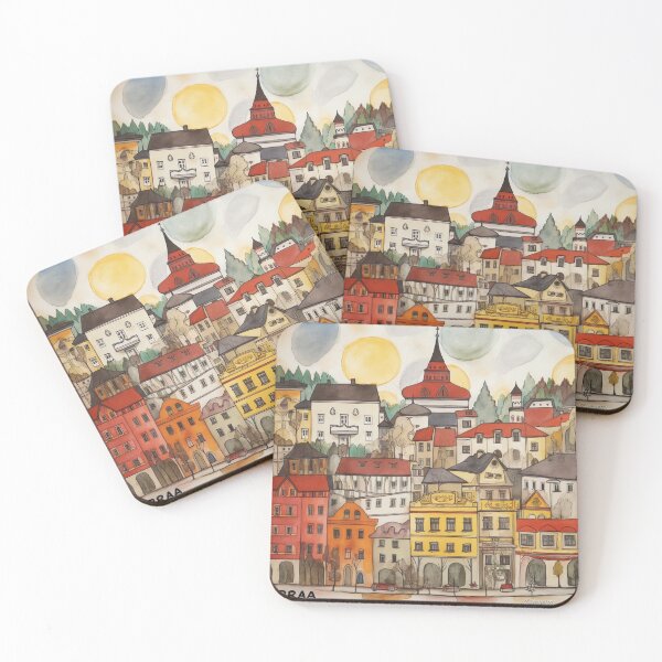 Item preview, Dalarna city drawing designed and sold by ComicsFactory.