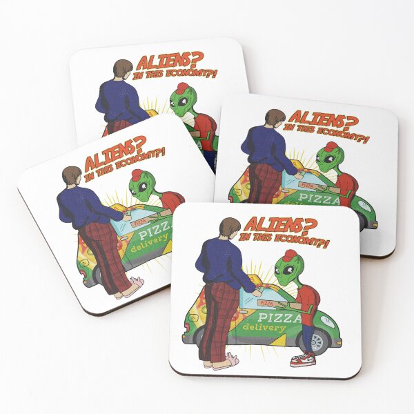 Item preview, aliens? in this economy?? funny design designed and sold by Shopthestan.