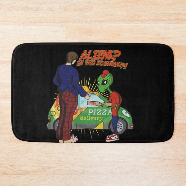 Item preview, aliens? in this economy?? funny design designed and sold by Shopthestan.