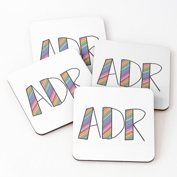 Item preview, Retro Rainbow ADR designed and sold by Vet-Obsess.