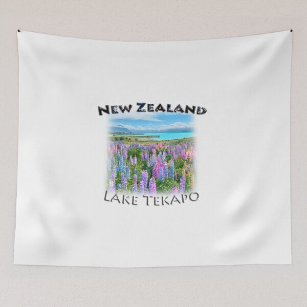 Item preview, New Zealand - Lake Tekapo Lupines designed and sold by Adam Gormley.