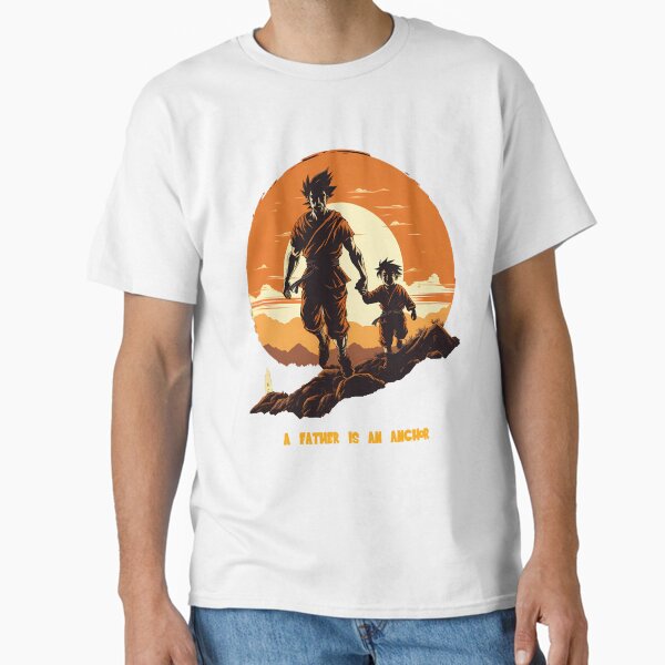 Item preview, Dragon Ball Z father's day Goku and Gohan  designed and sold by CaipiAttire.
