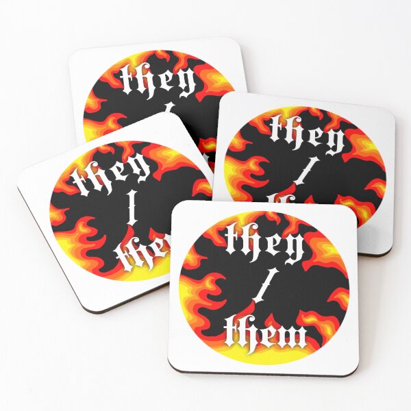 Item preview, They/ them pronouns designed and sold by Violets-Designs.