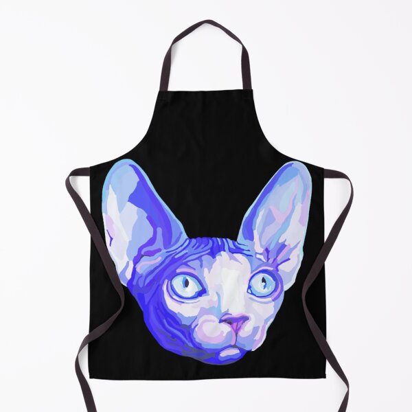 Item preview, Floating Blue Sphynx Cat Head designed and sold by Deborah Camp.