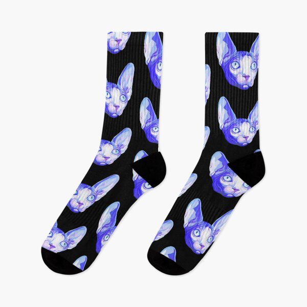 Item preview, Floating Blue Sphynx Cat Head designed and sold by Deborah Camp.