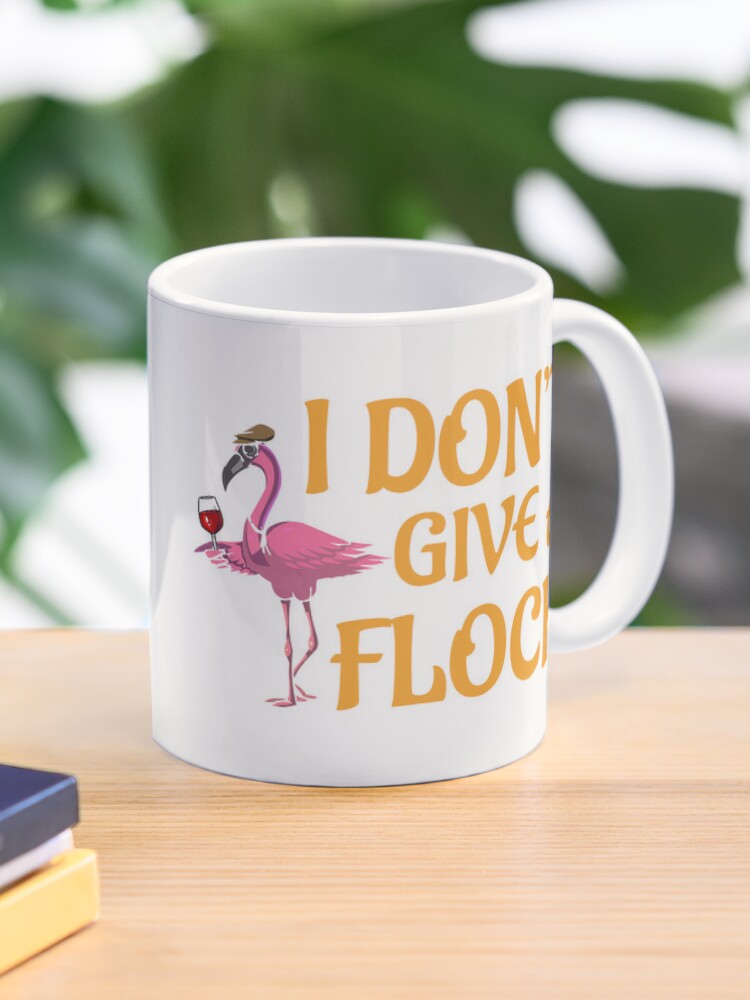 16 Oz Cute Pink Coffee Mug Ceramic Flamingo Cup Christmas Mugs For