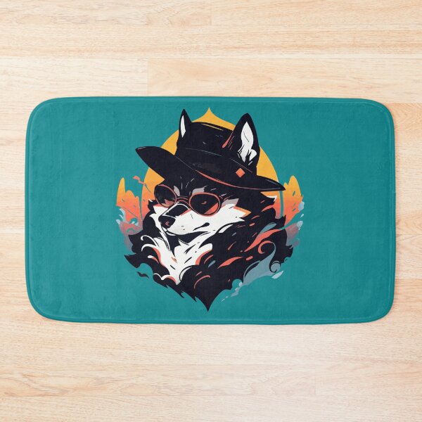 Item preview, A fancy husky dog ready for the summer designed and sold by etherElric.