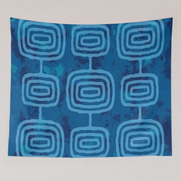Item preview, Sub-Atomic Rings Abstract Art designed and sold by tonymagnerart.