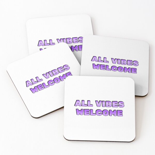 Item preview, All vibes welcome -  All Feelings Are Valid - No Toxic Positivity designed and sold by Inspirationmotivation.