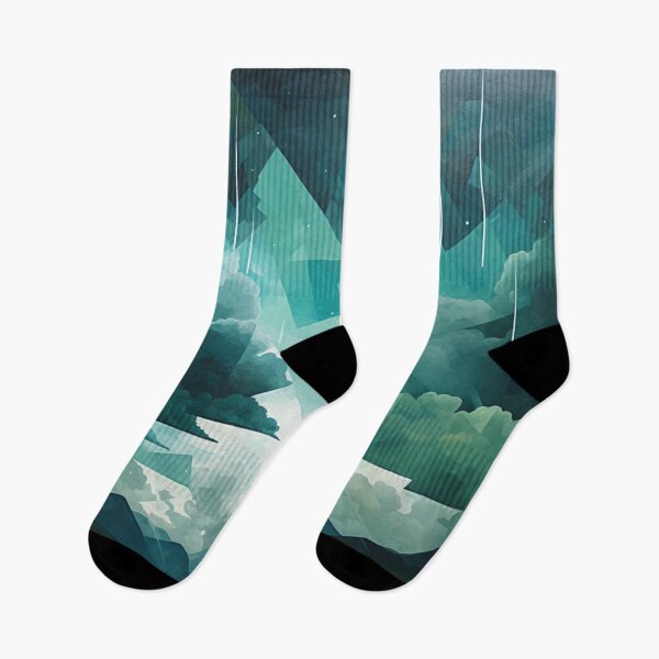 Item preview, shooting stars over the mountain in the distance designed and sold by schamsyy.