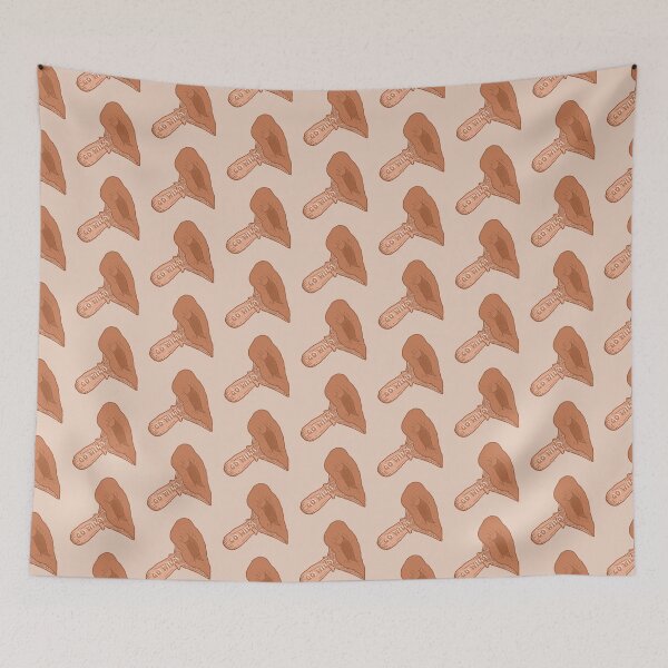 Item preview, Go Wild Orange Mushroom  designed and sold by Lil-Bit-Batty.