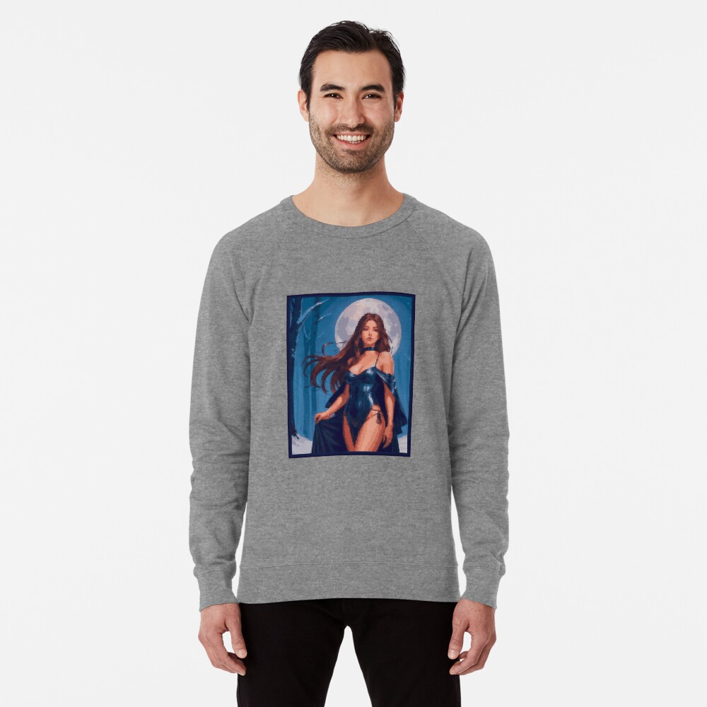 Item preview, Lightweight Sweatshirt designed and sold by 8bitglam.