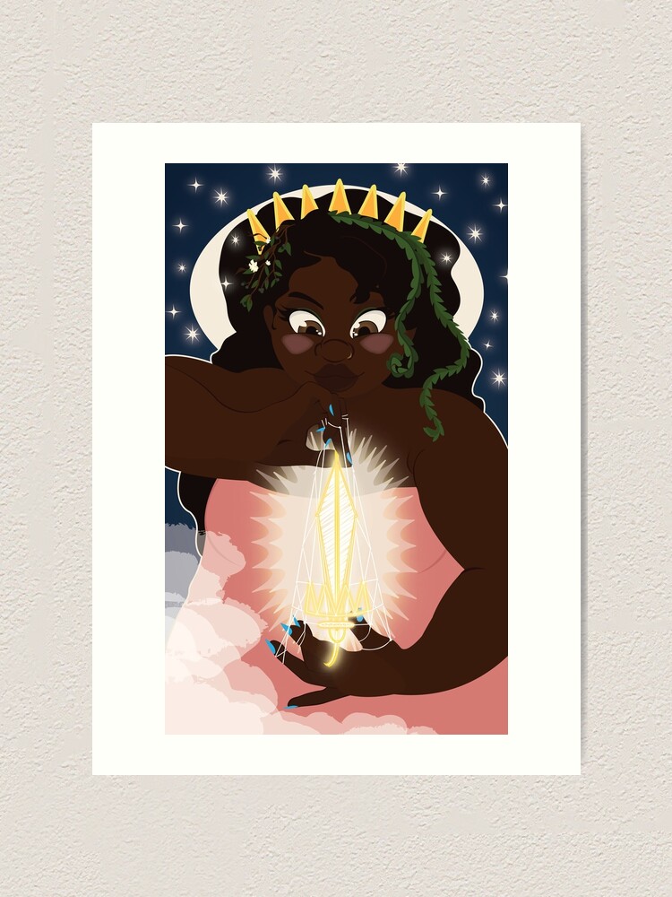 Alternate view of Ace of Swords Art Print