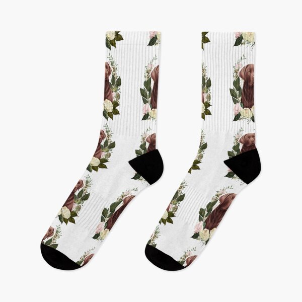 Item preview, Labrador | Chocolate Labrador | Cute Chocolate Lab | Chocolate Lab with Roses designed and sold by PawsandPages.