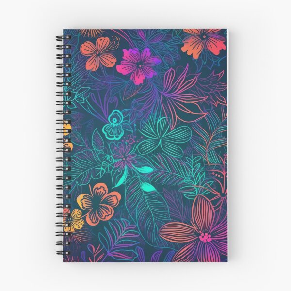 Item preview, Neon Flowers: Burst of Color and Energy designed and sold by artyfull.