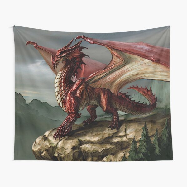 Red Dragon Tapestry