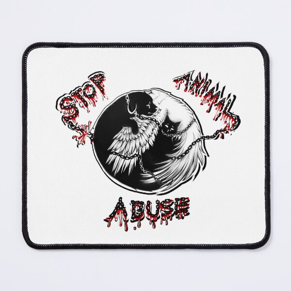 Item preview, Stop Animal Abuse designed and sold by AshKittyArt.