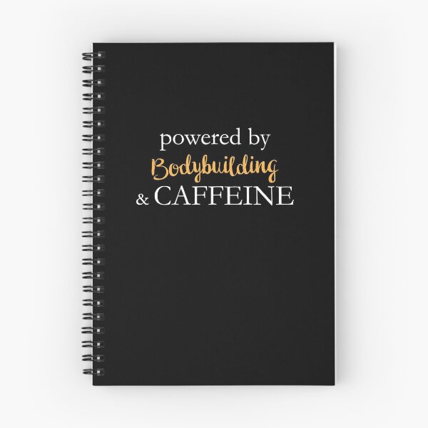 Item preview, Powered By Bodybuilding And Caffeine designed and sold by theredteacup.