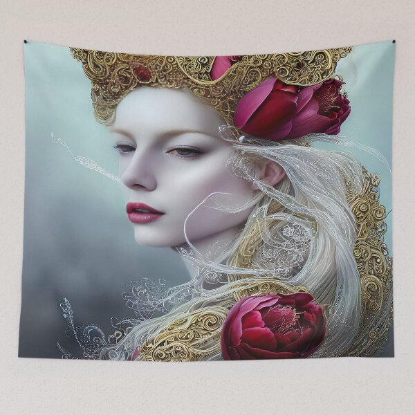 Item preview, Lady Martella  designed and sold by @adorcharm Modern & Classic AI Art.