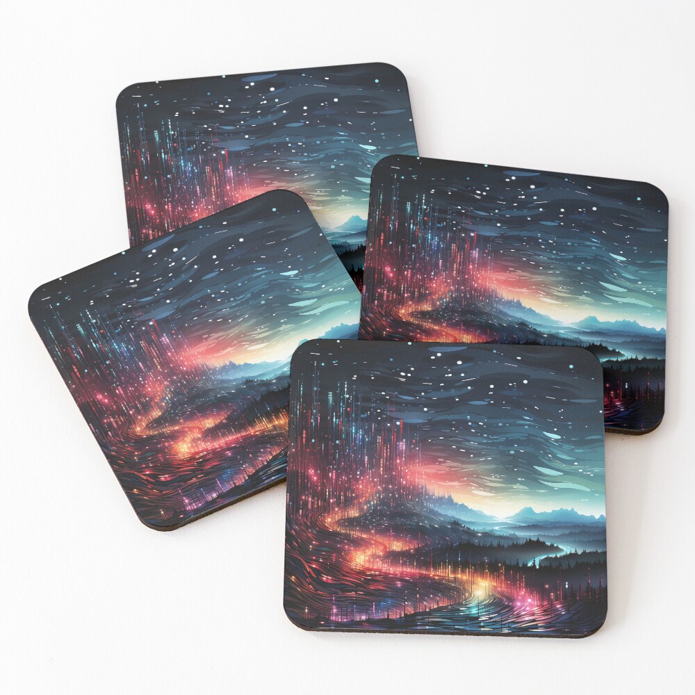 Item preview, Coasters (Set of 4) designed and sold by ARTificialNsite.