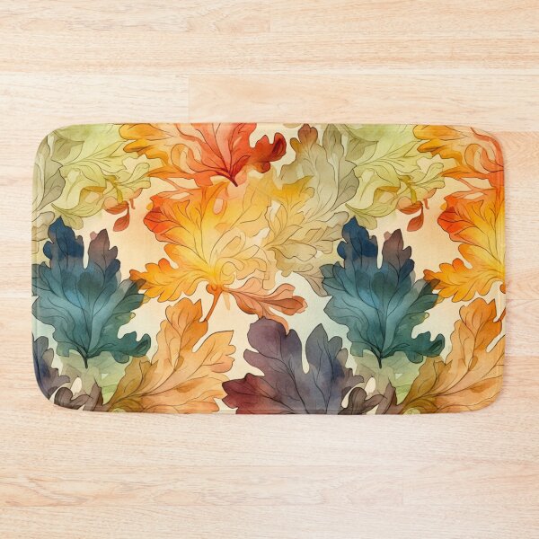 Item preview, Beautiful Autumn colored Oak Leaf Print designed and sold by PaperieJennifer.