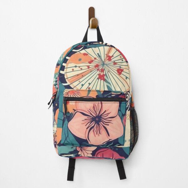Item preview, Floral Harmony and Umbrellas: An Oasis of Color designed and sold by artyfull.