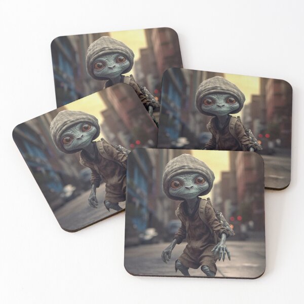Item preview, Alien Invasion on Wheels designed and sold by soulofalion.