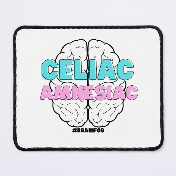 Item preview, Celiac Amnesiac Brain Fog (dark) designed and sold by CeliacAmnesiac.