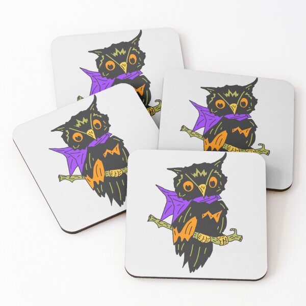 Item preview, Vintage Halloween Style Owl, Halloween Owl  designed and sold by CreepingWillow.